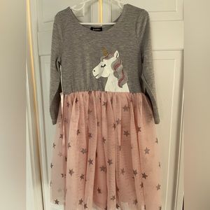 Zunie girls unicorn dress, 6x